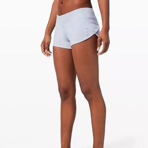 lululemon speed up short color daydream size 2
